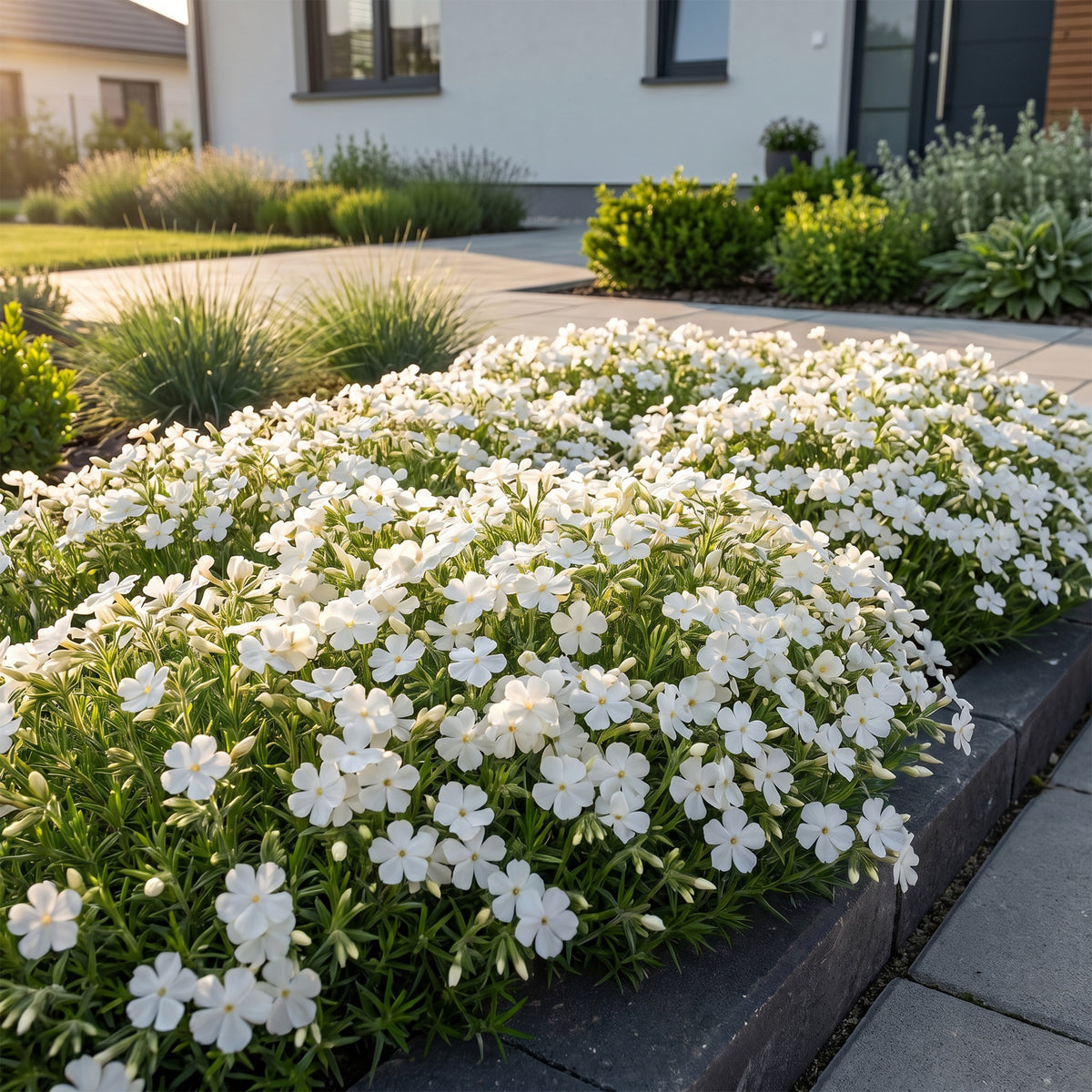 Polster-Phlox 'Maischnee' – Weiß – Topf Ø11cm – Ansicht 6