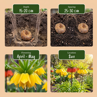 Kaiserkrone 'Mix' – Fritillaria imperialis – Ansicht 4