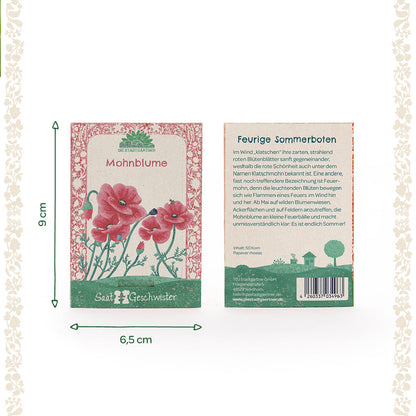 Saatgut Mohnblume 