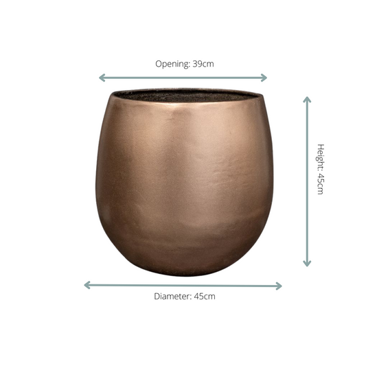 Pot Stijn goud - D45 x H45 