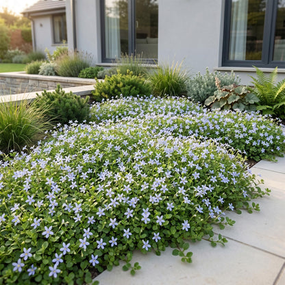 Sternmoos – Isotoma fluviatilis – 6 Pflanzen – Topf Ø11cm – Bienenfreundliche Staude für Garten & Balkon