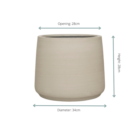 Jumbo Patt Beige Washed - D34 x H28 