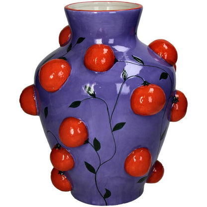 Vase - Orange Dolomit Multi - 30 cm