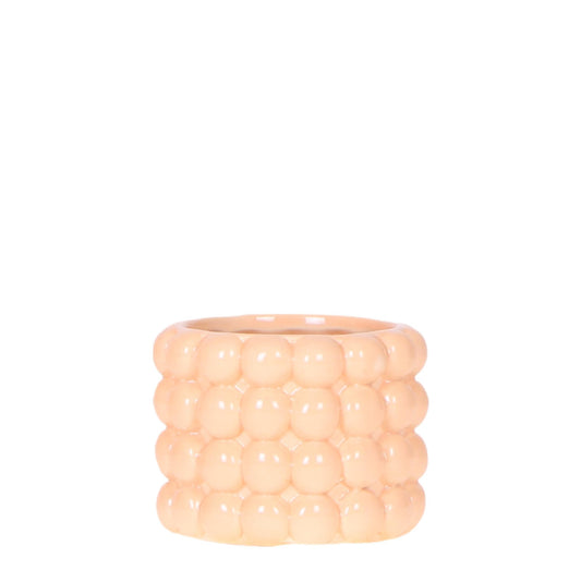 Kolibri Home | Poppy Ziertopf - Peach - Ø6cm 