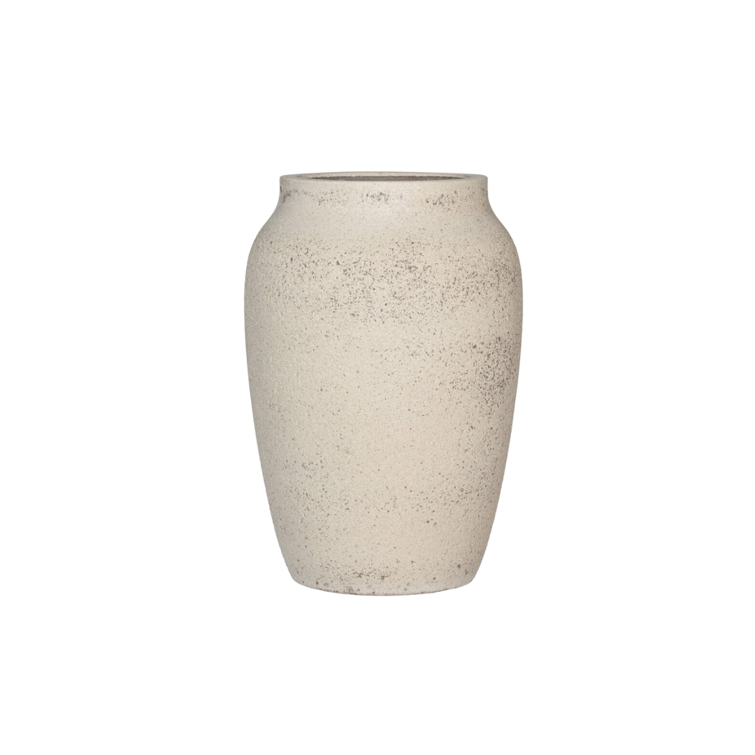 Pot Hera Chalk White - L D51 x H74 