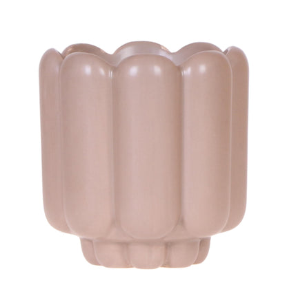 Kolibri Home | Retro-Ziertopf - Sand - Ø9cm 