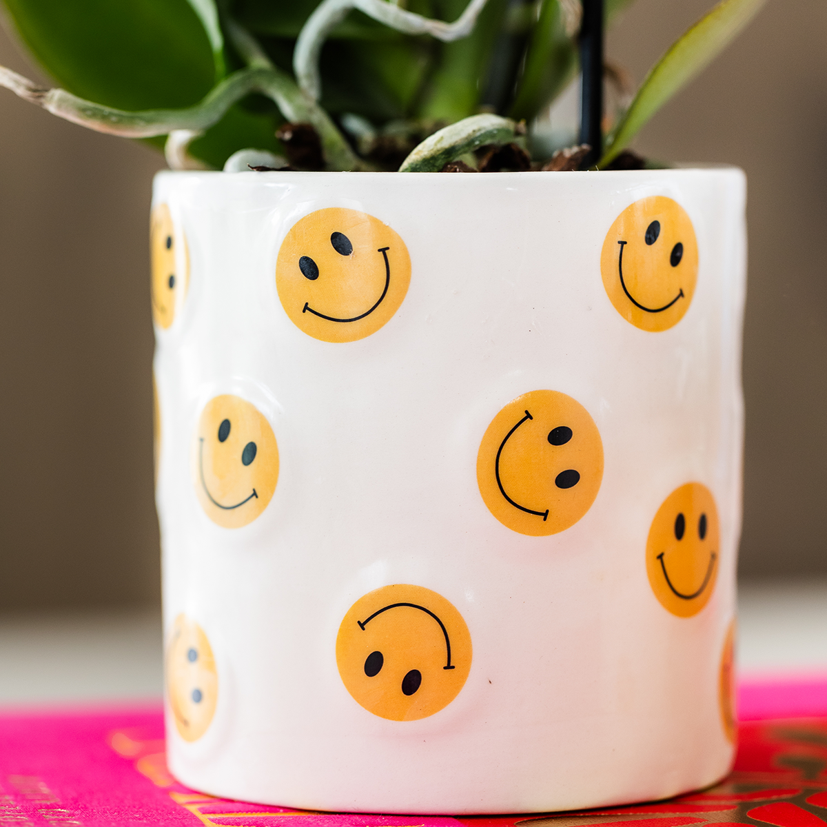 Kolibri Home | Smiley Übertopf - Ø9cm 
