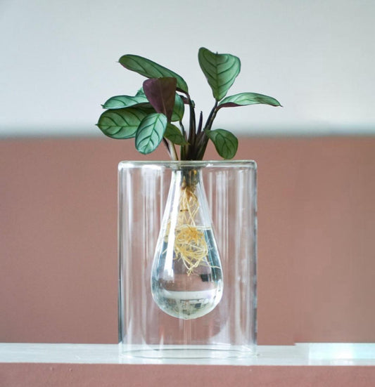 Christmas | Mix In Sydney Glas + LED - 1 Stück - Ø7cm - ↕20cm 