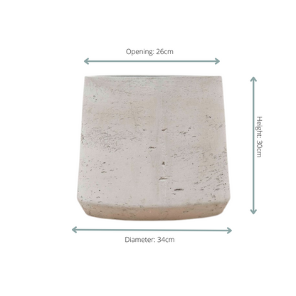 Pot Aniek Cement - D34 x H30 