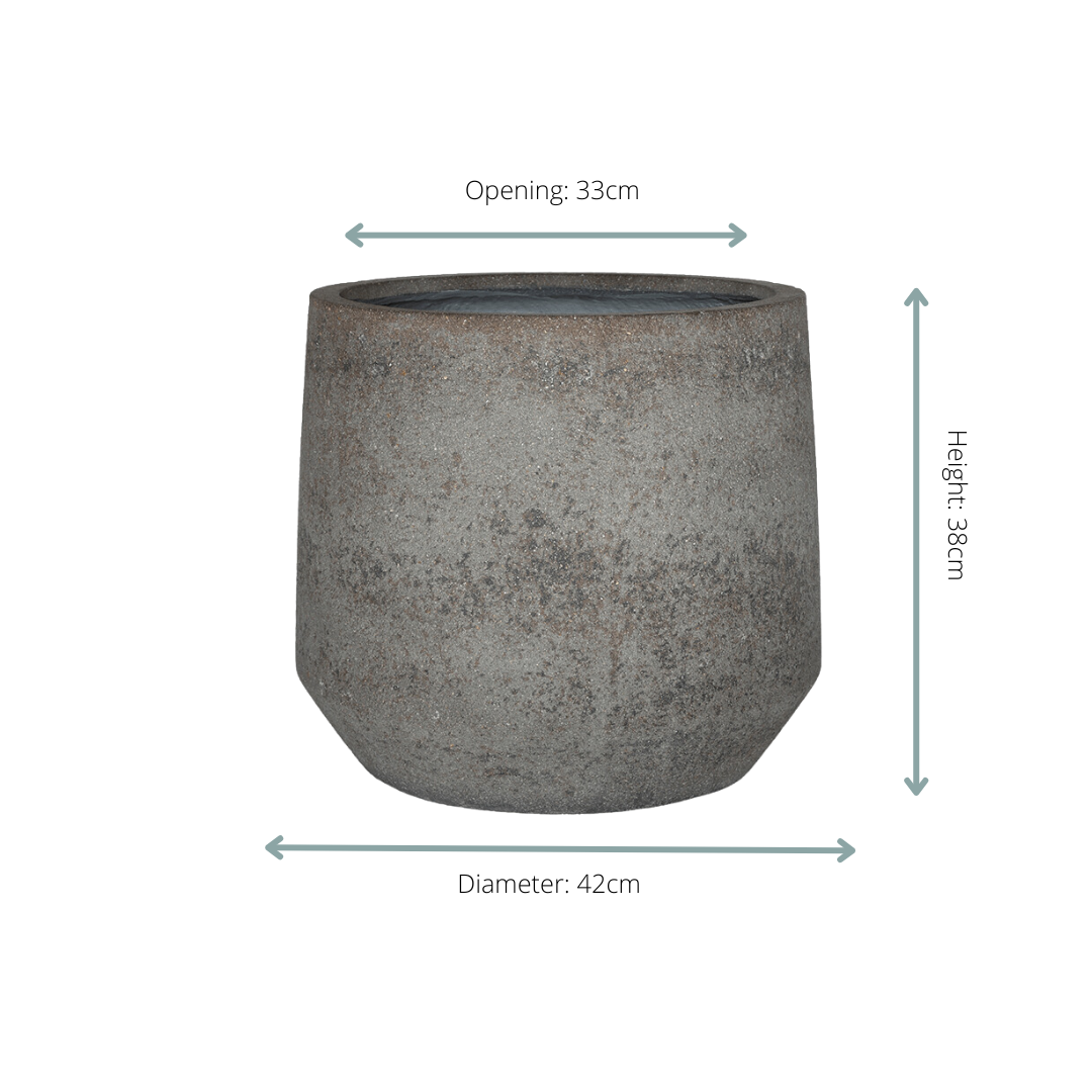 Pot Harith M Dioriet Grey - D42 x H38 