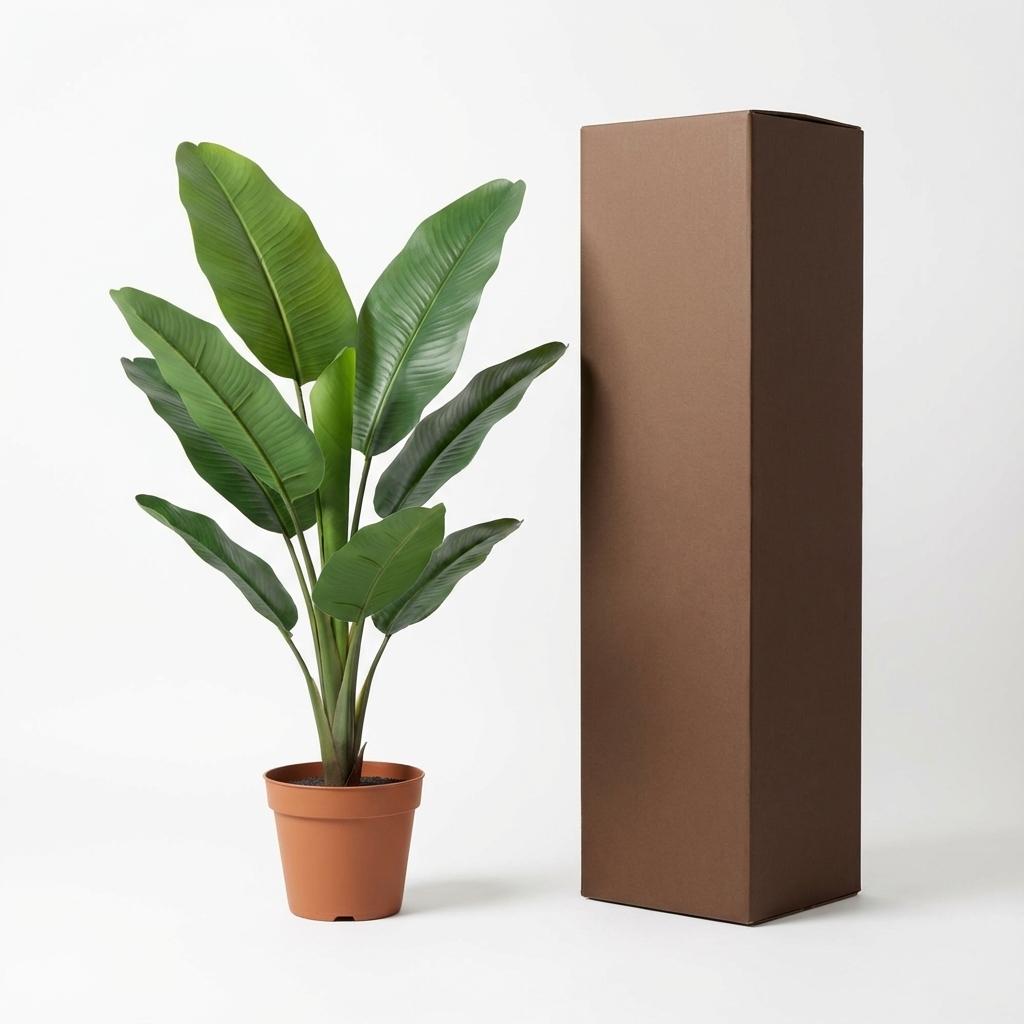 Philodendron Jungle King Kunstpflanze 45cm – Tropische Deko Pflanze – Pflegefreie Zimmerpflanze für Wohnzimmer Büro & Fensterbank