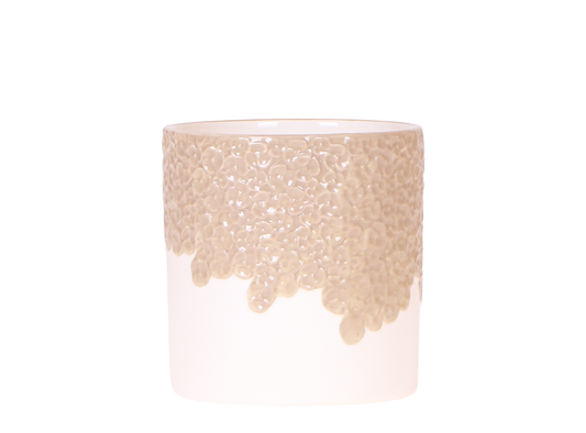 Kolibri Home | Bloom sierpot - Sand - Ø9cm 