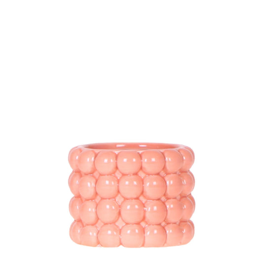 Kolibri Home | Poppy Ziertopf - Orange - Ø6cm 