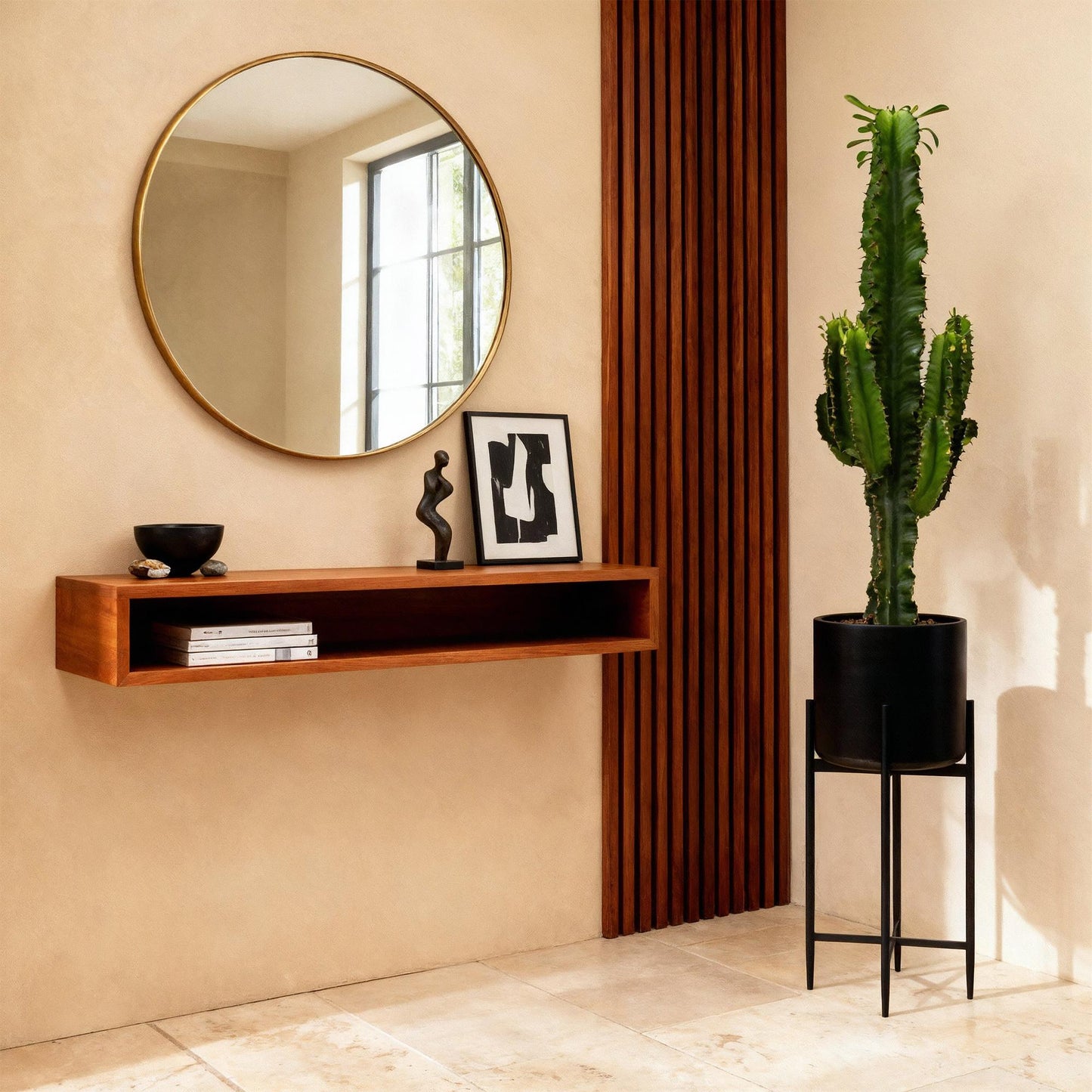 Green boutiQ - Zimmerpflanze - Euphorbia eritrea - Afrikanischer Milchbaum - Wenig Pflege - Grün - 2 - Topf 19cm - Höhe 70cm 