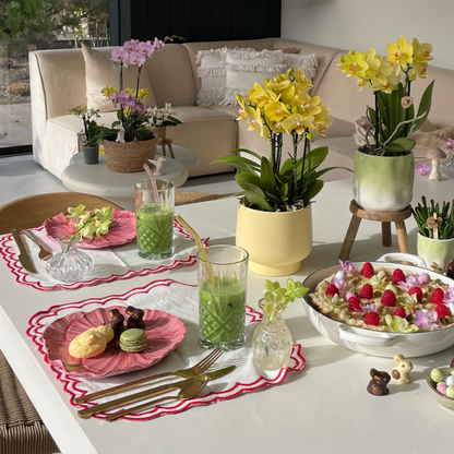 Scandic Blumentopf  - Yellow - ⌀12cm
