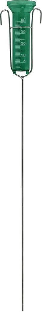 Niederschlagsmesser – Regenmesser für den Garten – 40ml – Stiel 95cm – Wetterstation Gartengerät 