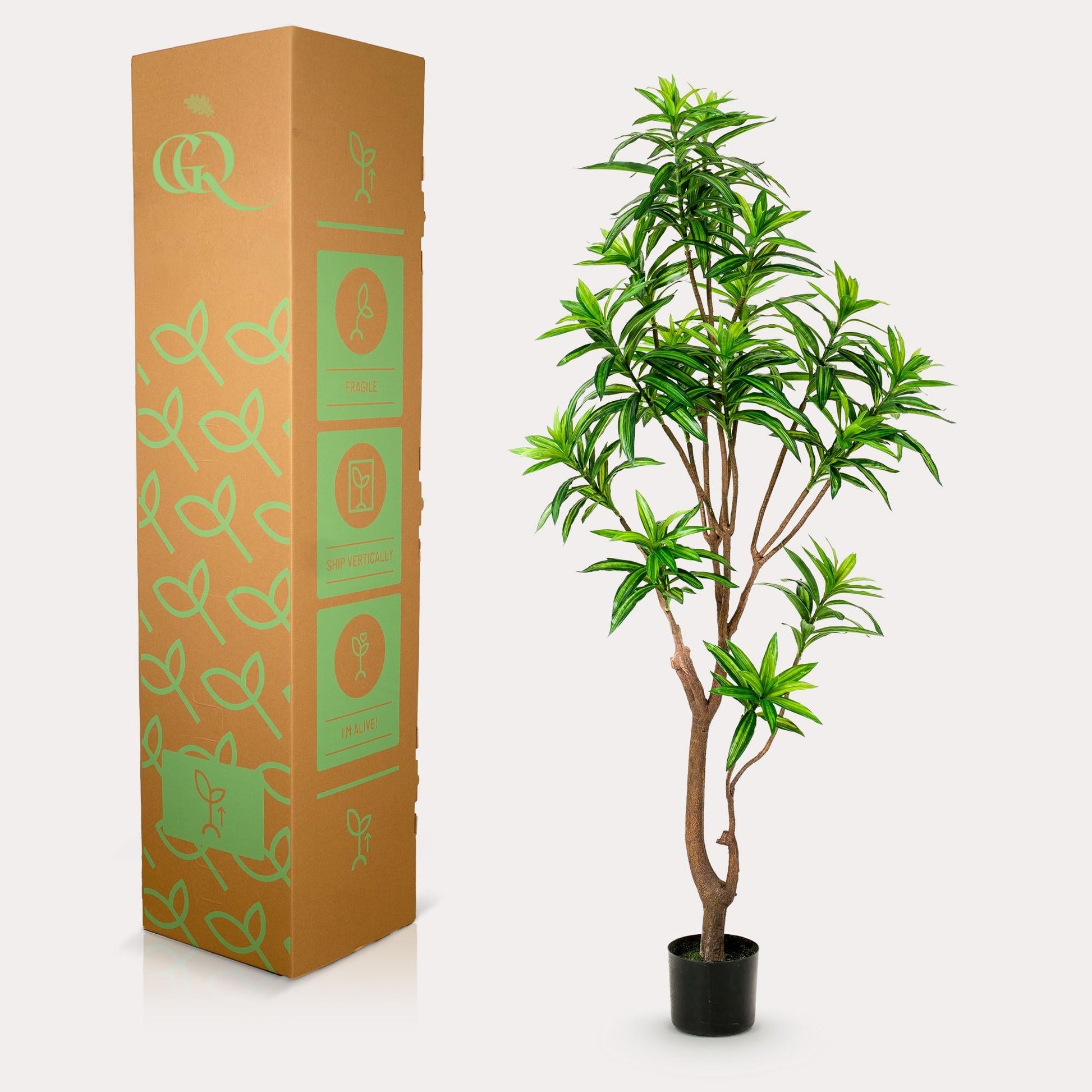 Kunstpflanze - Dracaena - Drachenbaum - 155 cm 