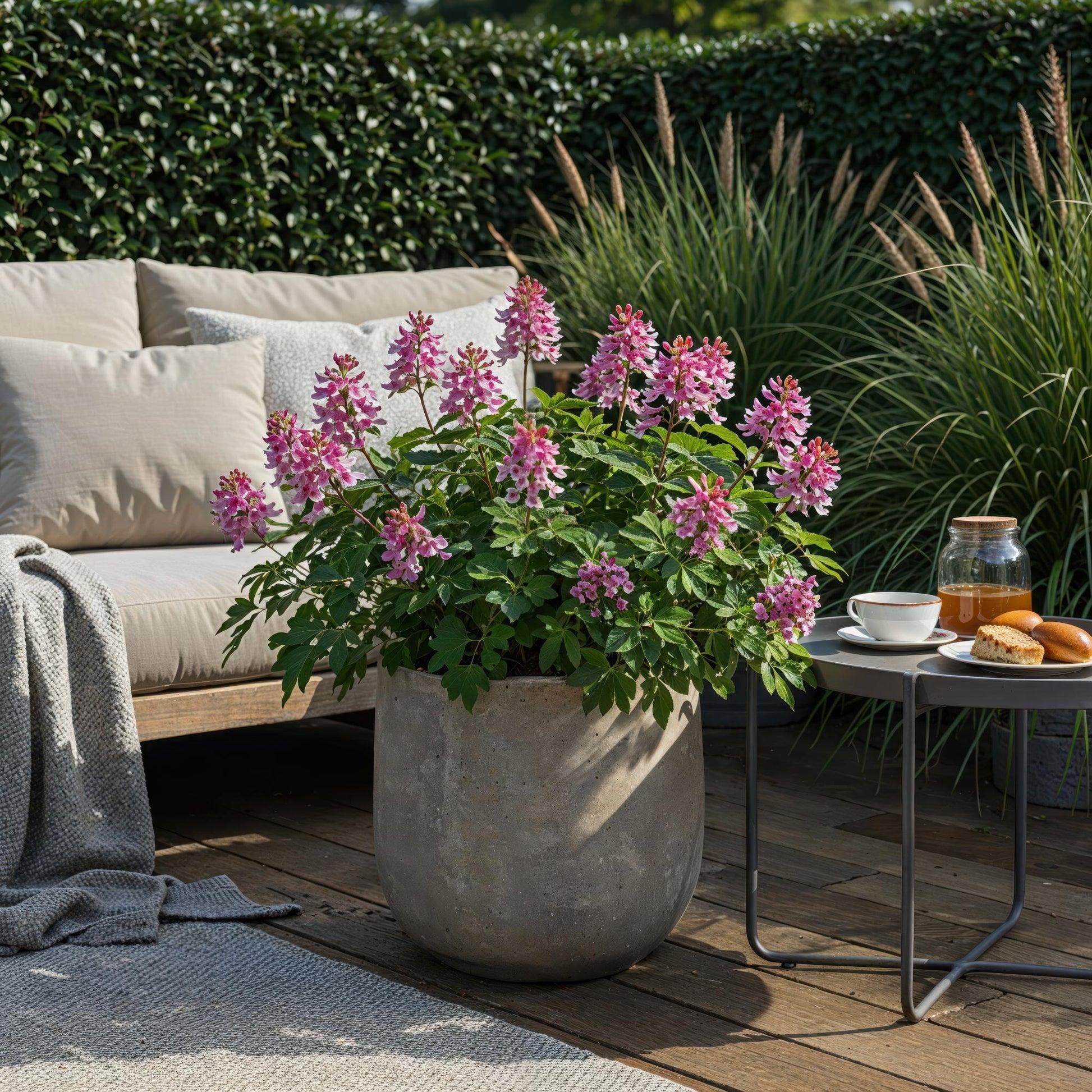 GreenboutiQ - Blumenzwiebeln - Corydalis Beth Evans - Farbe Weiß und Lila - 20 Stück - Zwiebelgröße 6/7 - XXL Pack 