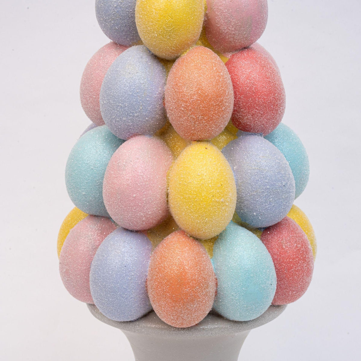 Osterei Baum Dekoration - Glitzer Pastell Eier - ↑ 40 cm 