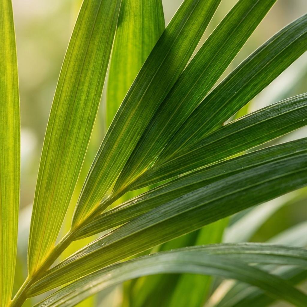 Areca Palme Areca Dypsis Lutescens Ø12cm Höhe40cm – Goldfruchtpalme mit gefiederten Blättern – Luftreinigende Zimmerpflanze für Wohnraum & Büro 