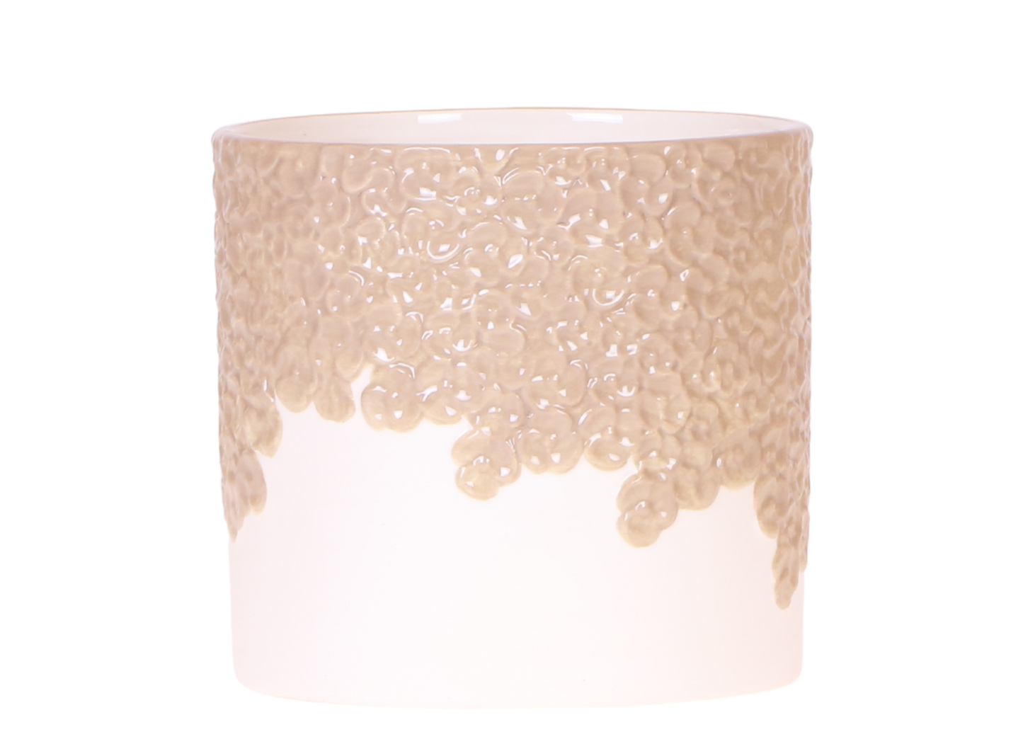 Kolibri Home | Bloom sierpot - Sand - Ø12cm 