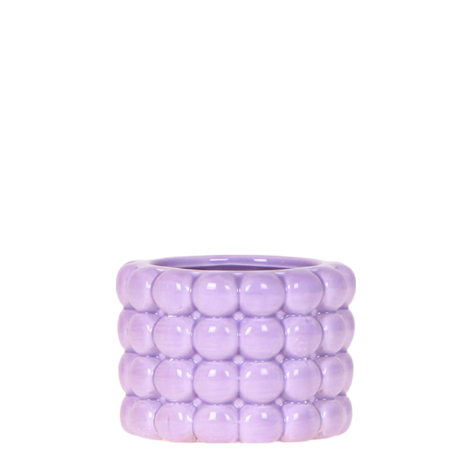 Kolibri Home | Poppy Ziertopf - Purple - Ø6cm 