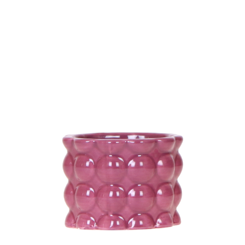 Kolibri Home | Cotton Shine Übertopf - Purple - Ø6cm 