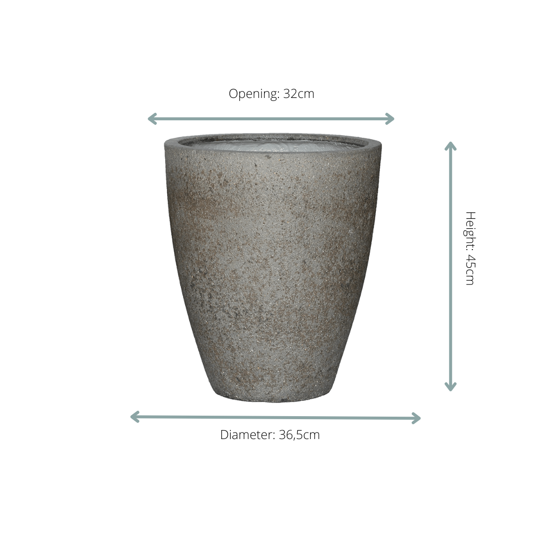 Pot Ben M Dioret Grey - D37 x H45 