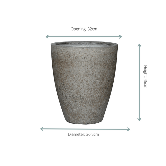 Pot Ben M Dioret Grey - D37 x H45 