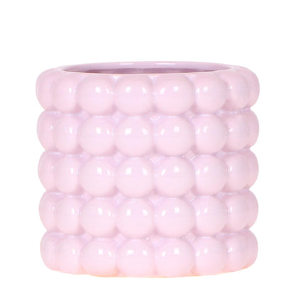 Kolibri Home | Poppy Ziertopf - Pink - Ø9cm 