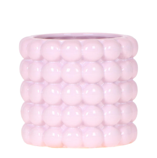 Kolibri Home | Poppy Ziertopf - Pink - Ø9cm 