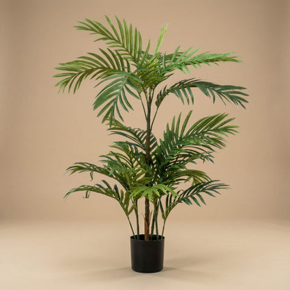 Palm Phoenix Kunstpflanze – ca.90cm – Realistische künstliche Palme – Pflegefreie Deko Pflanze für Wohnzimmer Büro Flur & Gastronomie