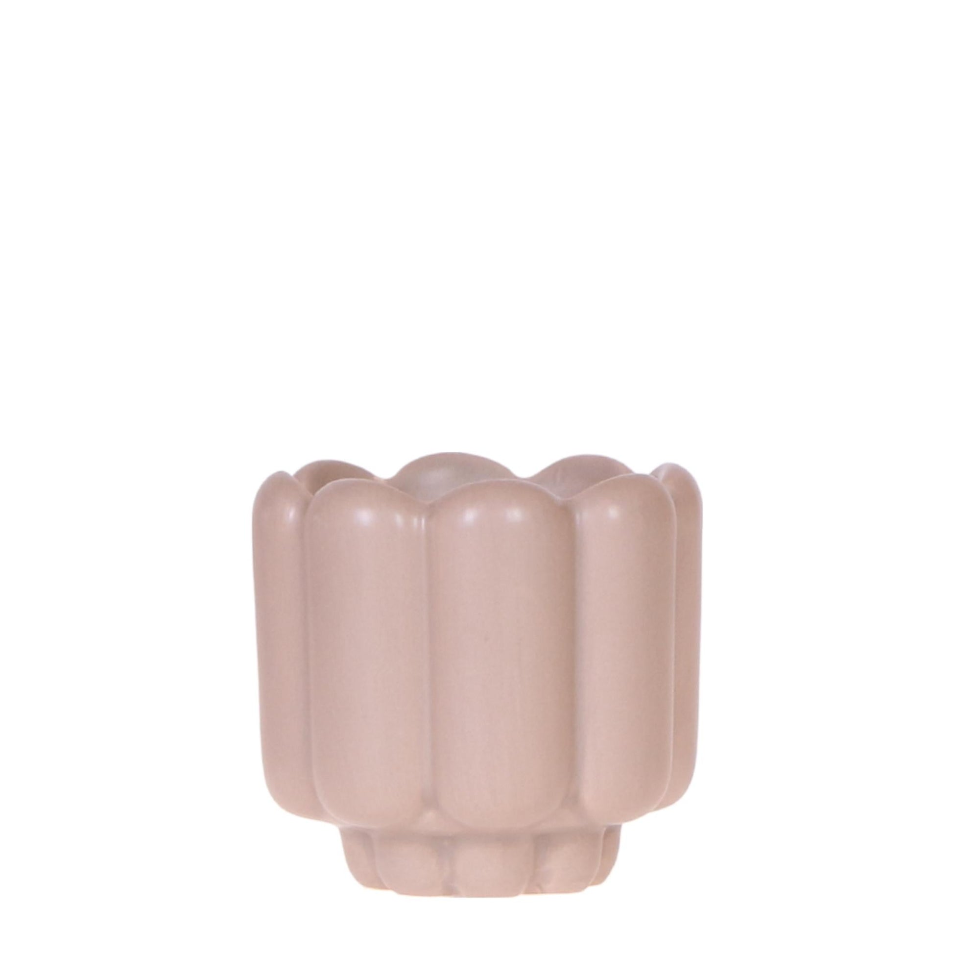 Kolibri Home | Retro-Ziertopf - Sand - Ø6cm 