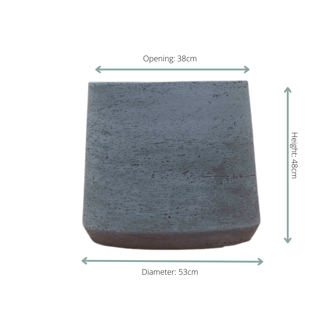 Pot Aniek antraciet - D53 x H48 