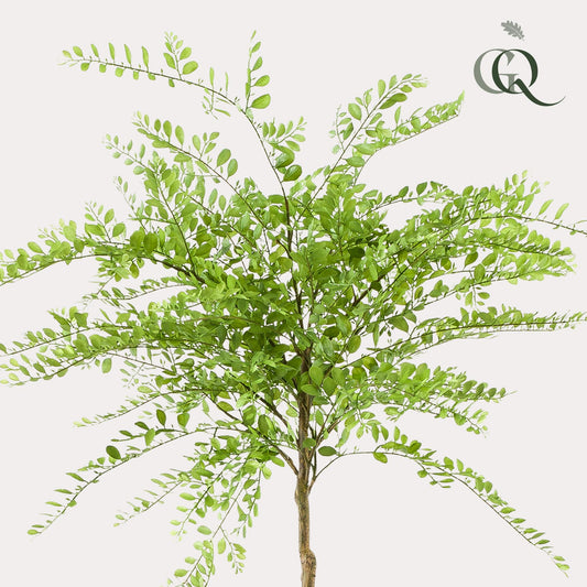 Kunstpflanze Sophora Baum – Honingbaum – 190 cm – Dekorativer Zimmerbaum – Pflegeleicht – Wohnzimmer, Büro & Flur