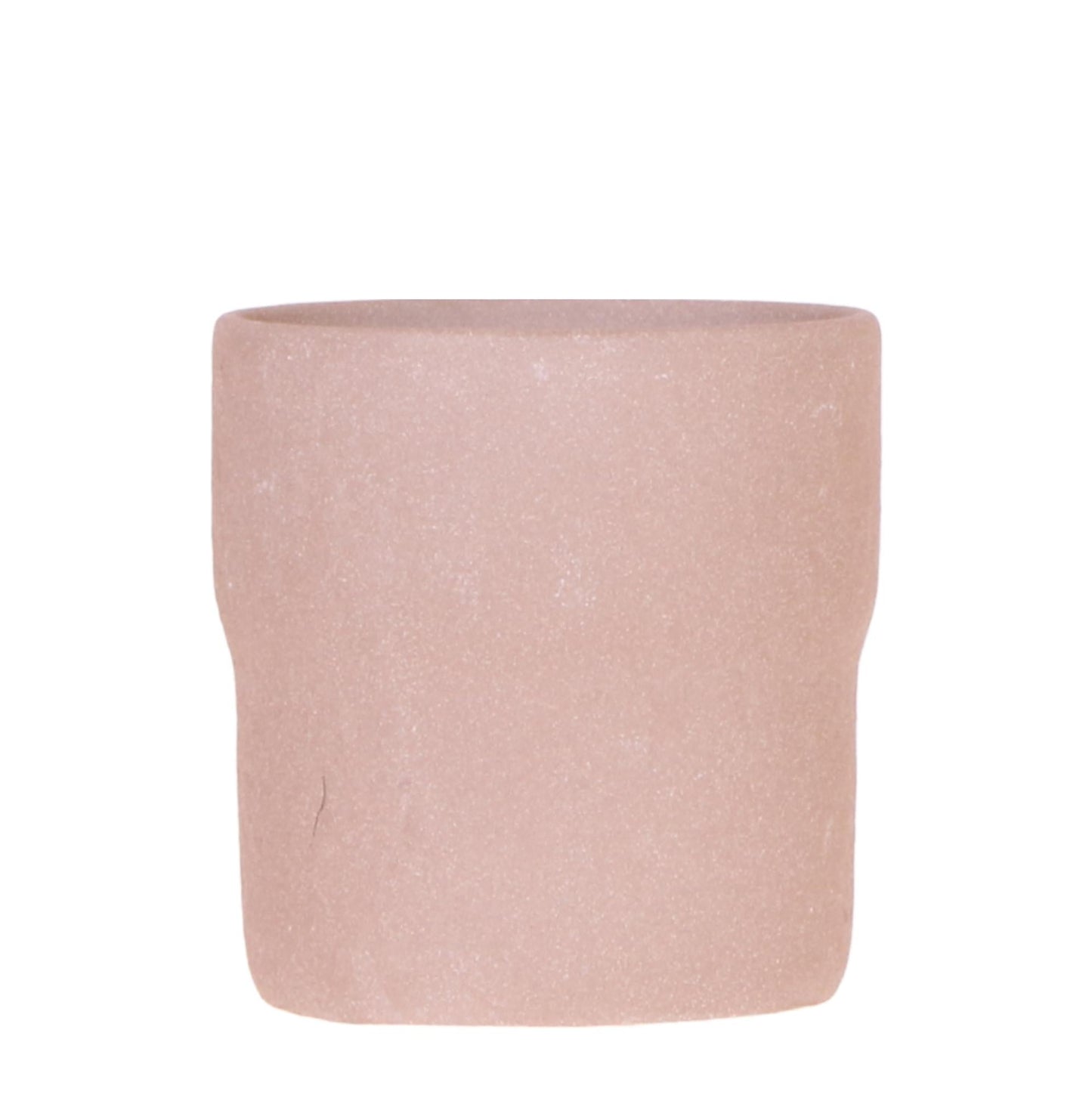 Rustic Zierpflanztopf Sand – Ø9cm – Kleiner Blumentopf in natürlichem Sandton – Organische Form im Slow Living Stil – Für Innenräume & dezente Wohnakzente 