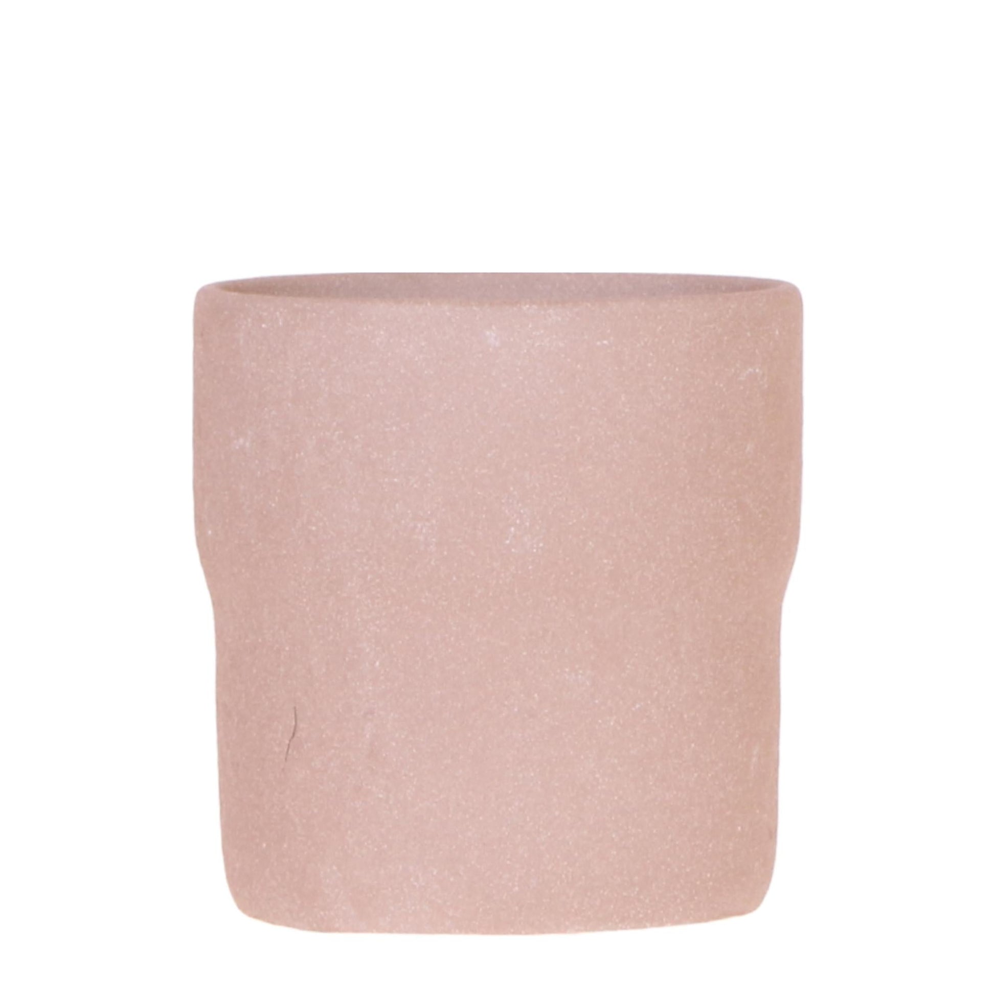 Rustic Zierpflanztopf Sand – Ø9cm – Kleiner Blumentopf in natürlichem Sandton – Organische Form im Slow Living Stil – Für Innenräume & dezente Wohnakzente 