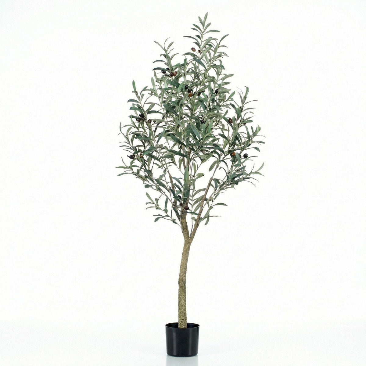 Künstlicher Olivenbaum im Topf - Kunstpflanze - 140 cm 