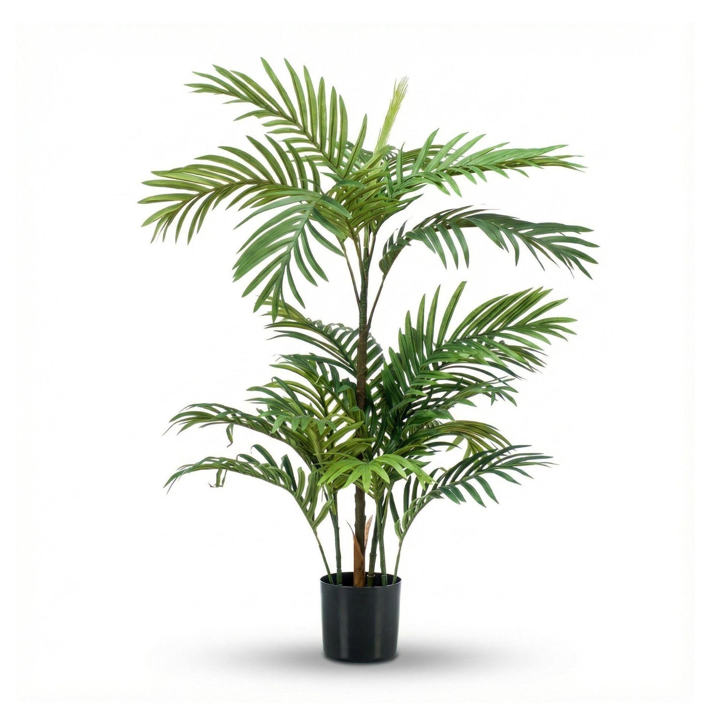 Palm Phoenix Kunstpflanze – ca.90cm – Realistische künstliche Palme – Pflegefreie Deko Pflanze für Wohnzimmer Büro Flur & Gastronomie
