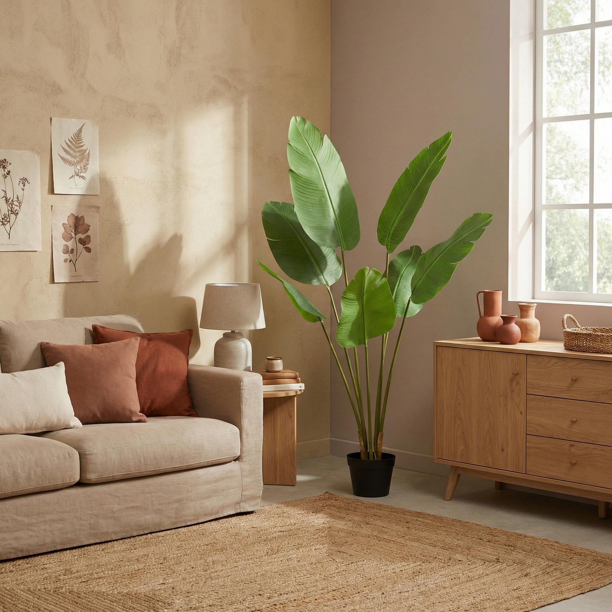 ARTIFICIAL Strelitzia Nicolai - 135cm 