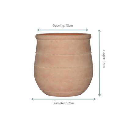 Pot Nika Terra - D52 x H52 