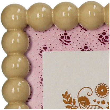 Fotorahmen Polyresin Beige – Bilderrahmen 13x18cm – Moderner Rahmen für stilvolle Fotopräsentation 