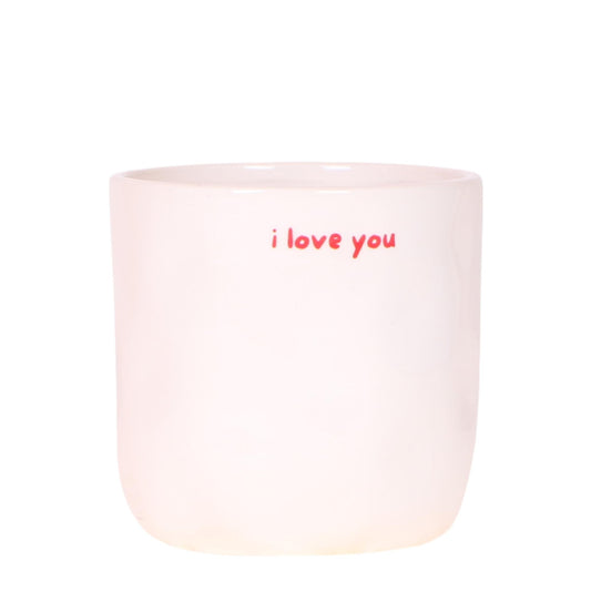 Kolibri Home | I Love You Ziertopf - Ø9cm 