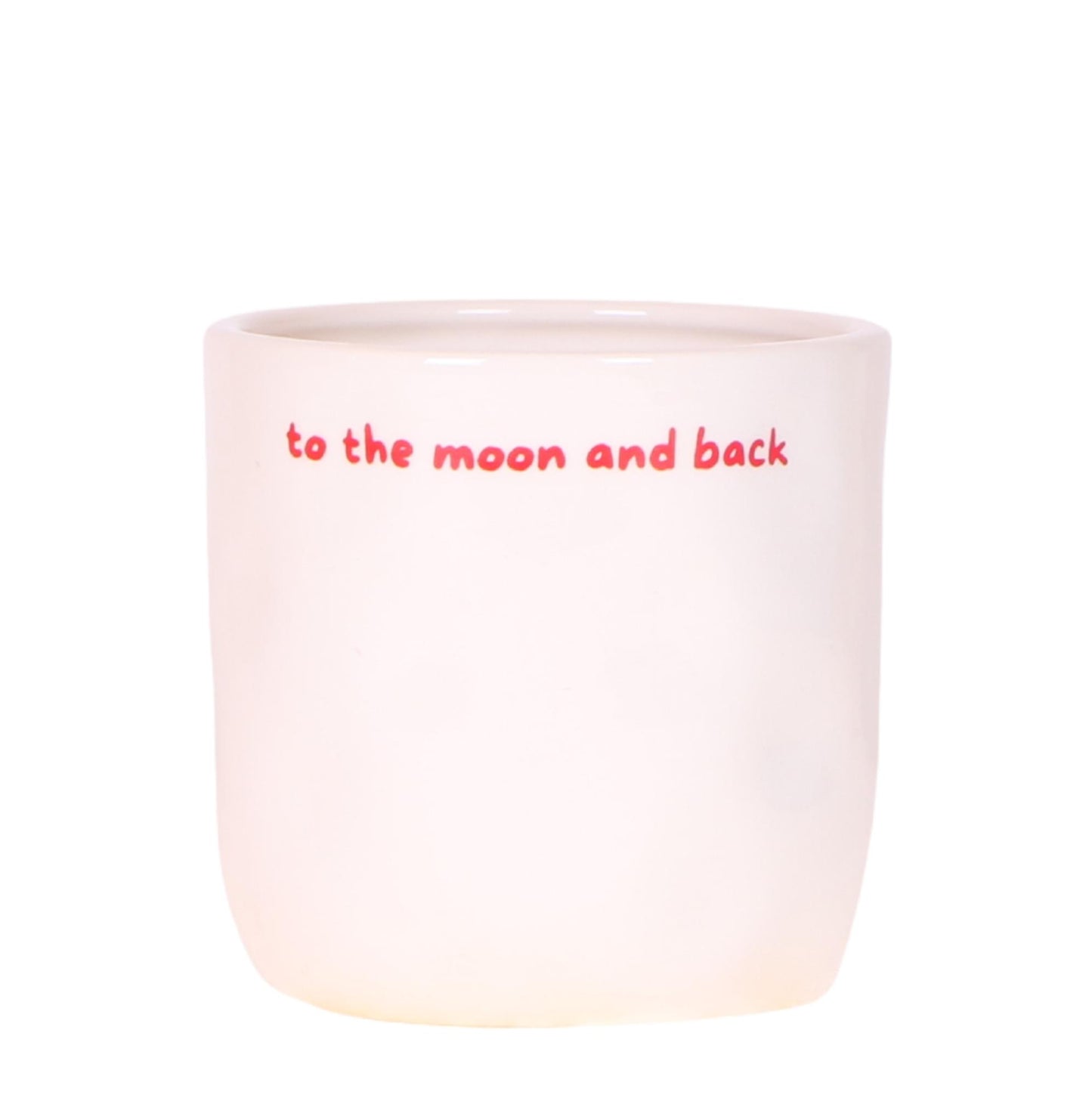 Kolibri Home | Ziertopf „To the Moon and Back“ - Ø9cm 