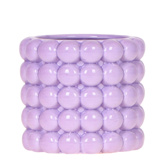 Kolibri Home | Poppy Ziertopf - Purple - Ø9cm 