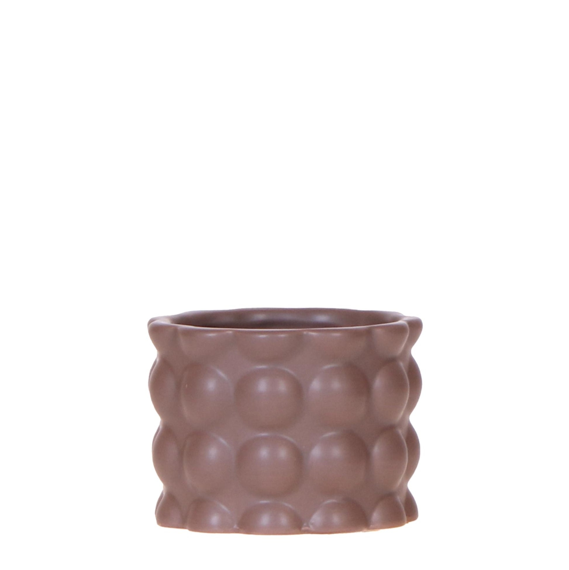 Kolibri Home | Cotton sierpot - Brown - Ø6cm 