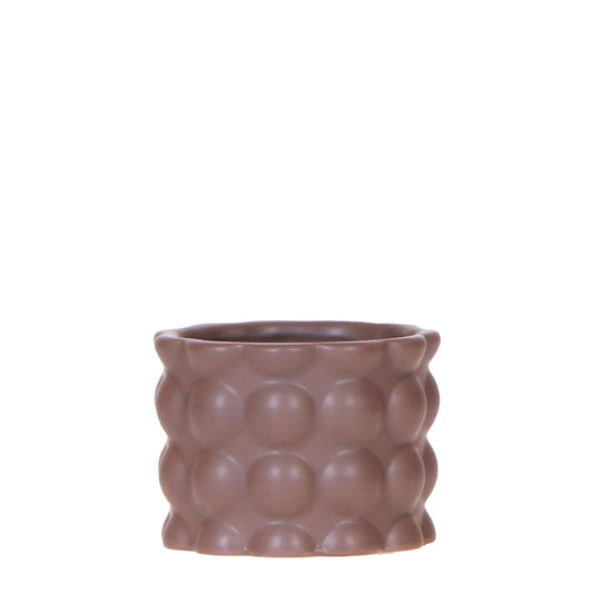 Kolibri Home | Cotton sierpot - Brown - Ø6cm 
