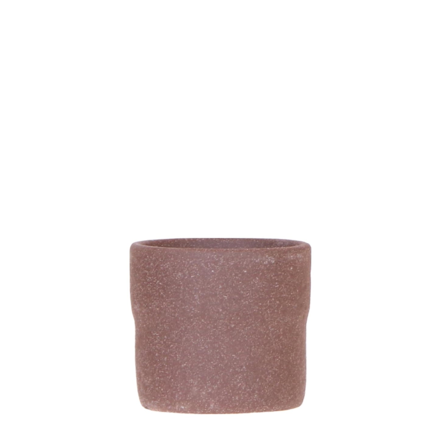 Rustic Zierpflanztopf Braun – Ø6 cm – Mini Blumentopf im Slow-Living-Stil – Pflanzgefäß für kleine Pflanzen & Sukkulenten – Natürlicher Look – Deko-Topf für Innenbereiche 