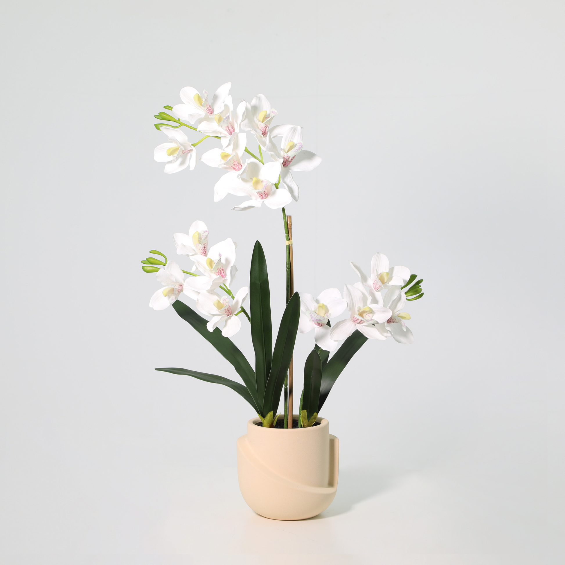 ARTIFICIAL Phalaenopsis orchid including pot - 71cm 