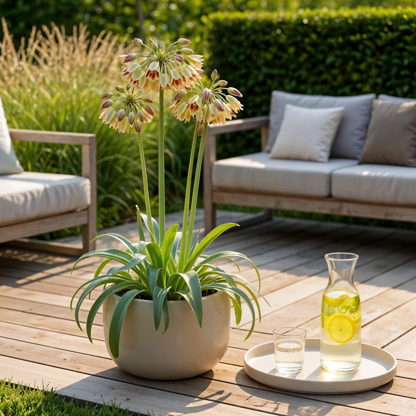 GreenboutiQ - Blumenzwiebeln - Allium Siculum - Farbe Rosa - 30 Stück - Zwiebelgröße 8/10 - XXL Pack 